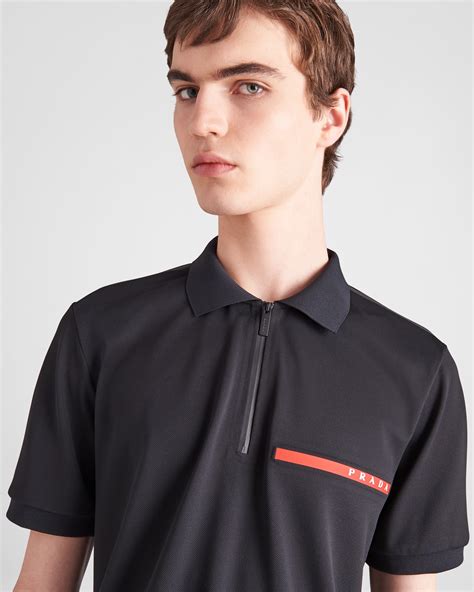 prada mens polos|prada polo tee price.